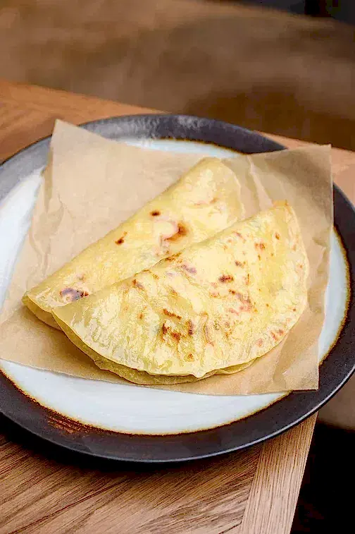 Кыстыбый с картофелем